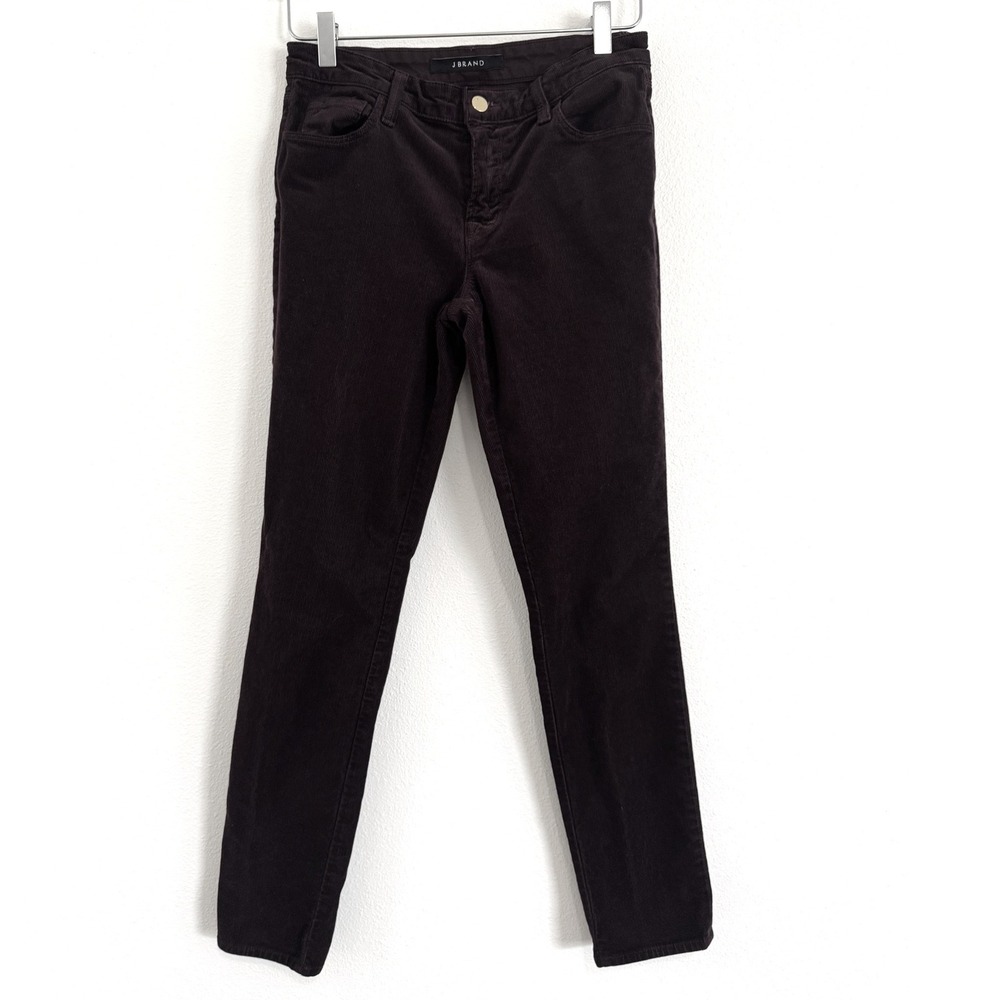 Brand‎ Women's Skinny Corduroy Pants in Blackberry Purple - Mid-Rise Slim Fit